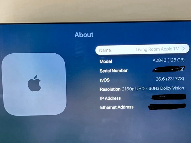 Apple TV 4K 128GB Wi-Fi + Ethernet - photo 4