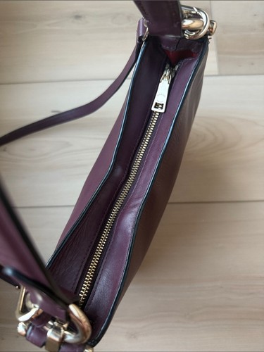 Coach Mae Nomad Hobo Bag Oxblood Leather Shoulder Bag 54446 - photo 4