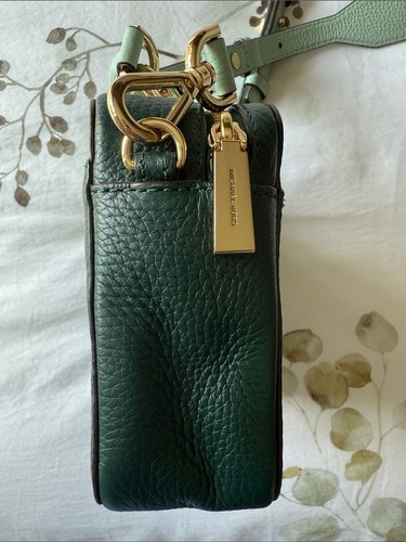 Michael Kors Pebbled Leather Mini Mott Guitar Strap Bag - photo 2