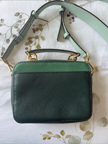Michael Kors Pebbled Leather Mini Mott Guitar Strap Bag - photo 5