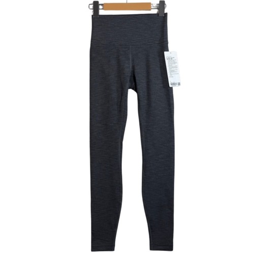 Lululemon Wunder Under HR Tight Heathered Black Size 4 – NWT - photo 4