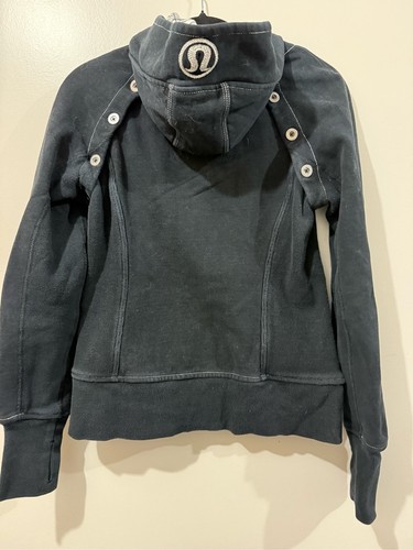 Lululemon Scuba Hoodie Detachable Sleeves Black / Ghost Nesting - photo 4
