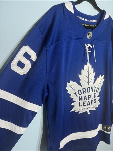 Toronto Maple Leafs Blue Hockey Jersey Official NHL Team Gear - photo 2