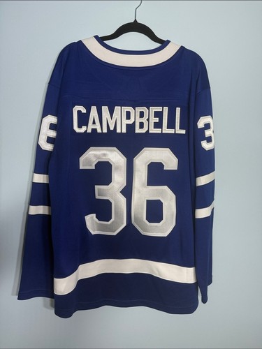Toronto Maple Leafs Blue Hockey Jersey Official NHL Team Gear - photo 3