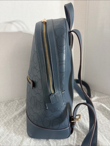 Coach Kenley Perforated Signature C Leather Backpack - photo 5