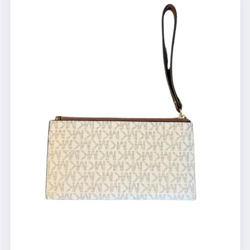 Michael Kors Jet Set Logo Slim Wristlet Vanilla – Like New - photo 2