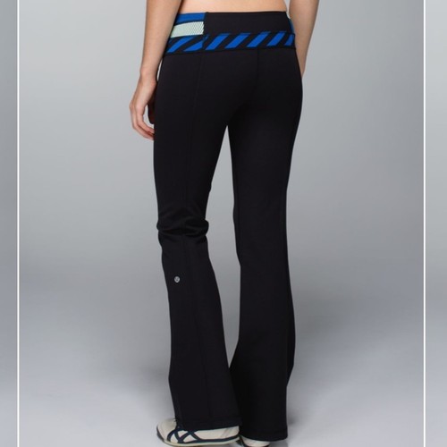 Lululemon Groove Flare Pant Tall Quilt Winter 13-18 Size 8 - photo 3