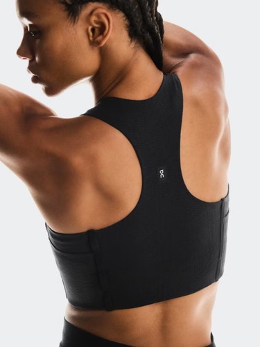 On Running Pace Sports Bra Black Racerback NWT Size XL - photo 2