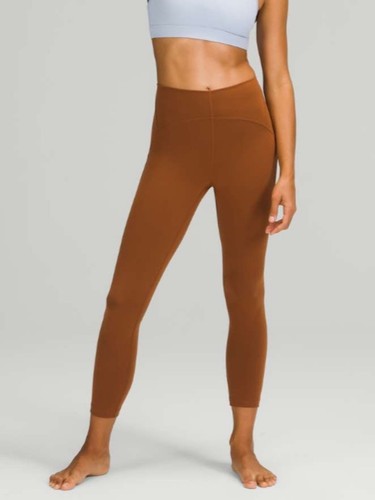 Lululemon InStill High-Rise Tight 25” Copper Brown Size 18