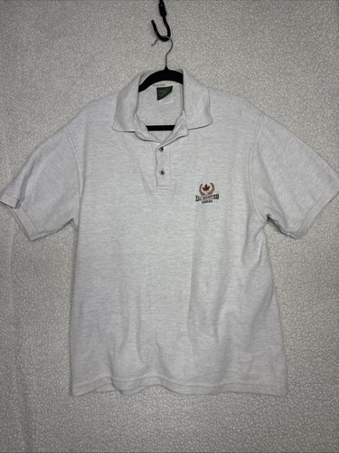 Hudson Bay Company Outfitters Canada Polo Shirt Size Medium