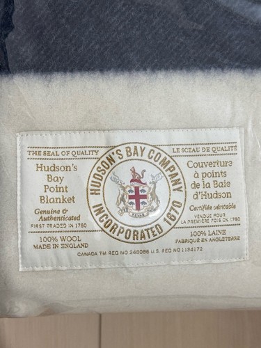 Hudson's Bay Classic Striped Wool Point Blanket NWT Queen - photo 2