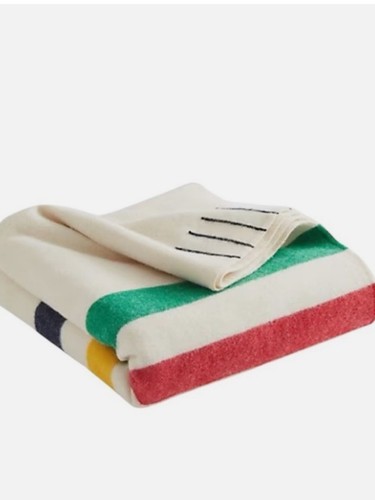 Hudson's Bay Classic Striped Wool Point Blanket NWT Queen - photo 3