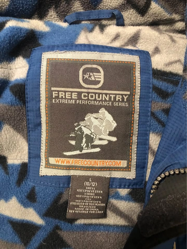 Free Country FCXtreme Boys' Winter Jacket Size L (10/12) - photo 3
