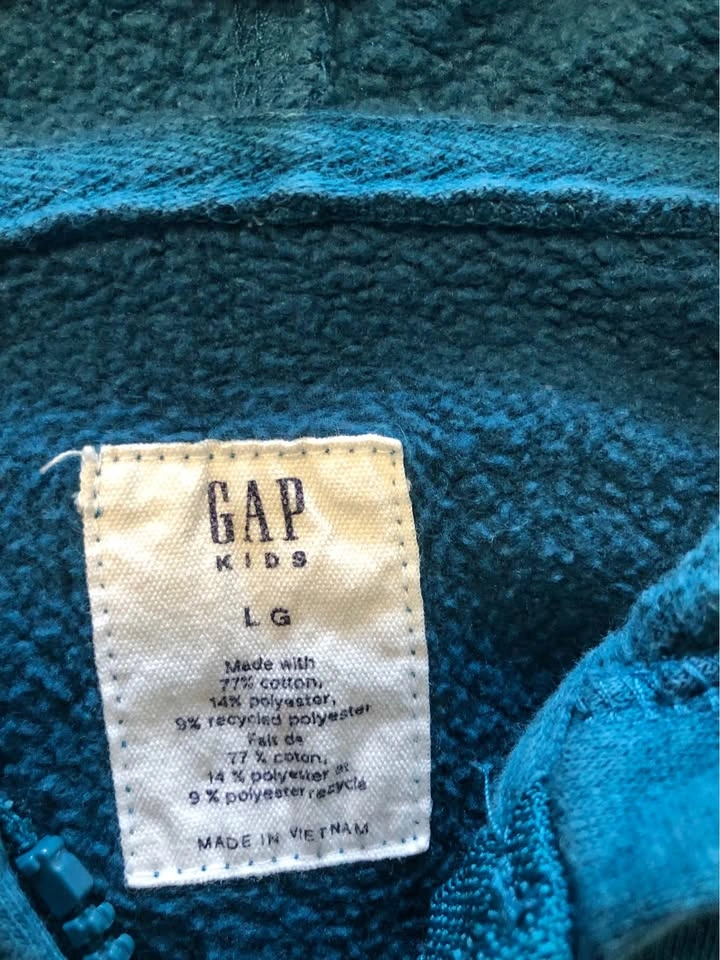 Gap Kids Zip-Up Hoodie Size Large - photo 4