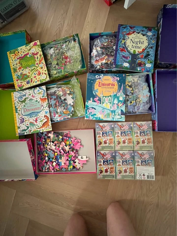High quality puzzles-Ravensburger, book puzzles and novelty cere - photo 2