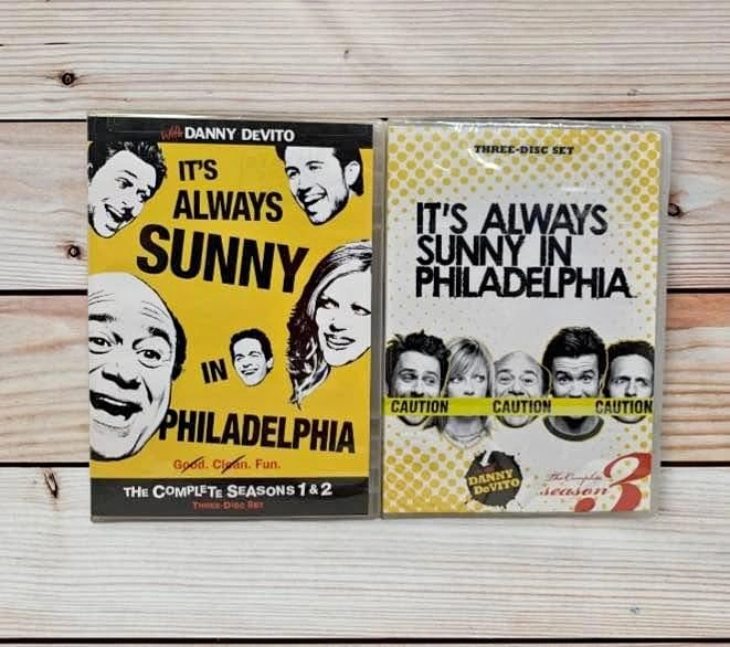 It’s Always Sunny in Philadelphia - Seasons 1, 2 and 3 - DVDs