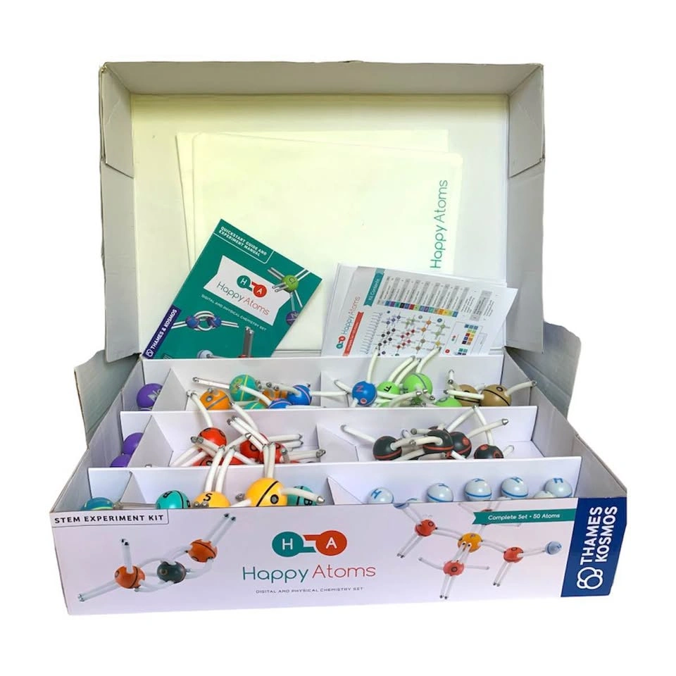 Thames & Kosmos Happy Atoms Magnetic Molecular Modeling Set - photo 3