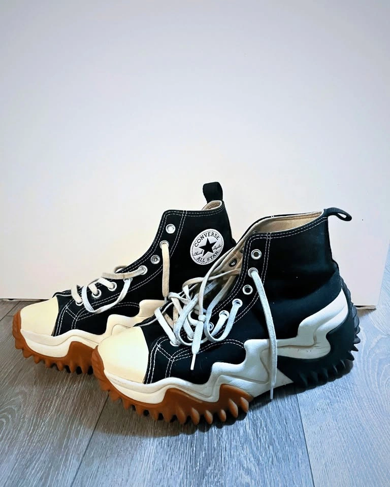 Converse Run Star Motion Hi – Black/White/Gum – Size 9.5M/11W