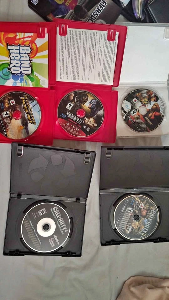 PS3 games (not in the right cases)