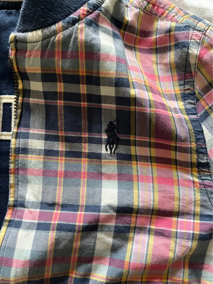 Polo Ralph Lauren Reversible Bomber Jacket KIDS size 7 - photo 3