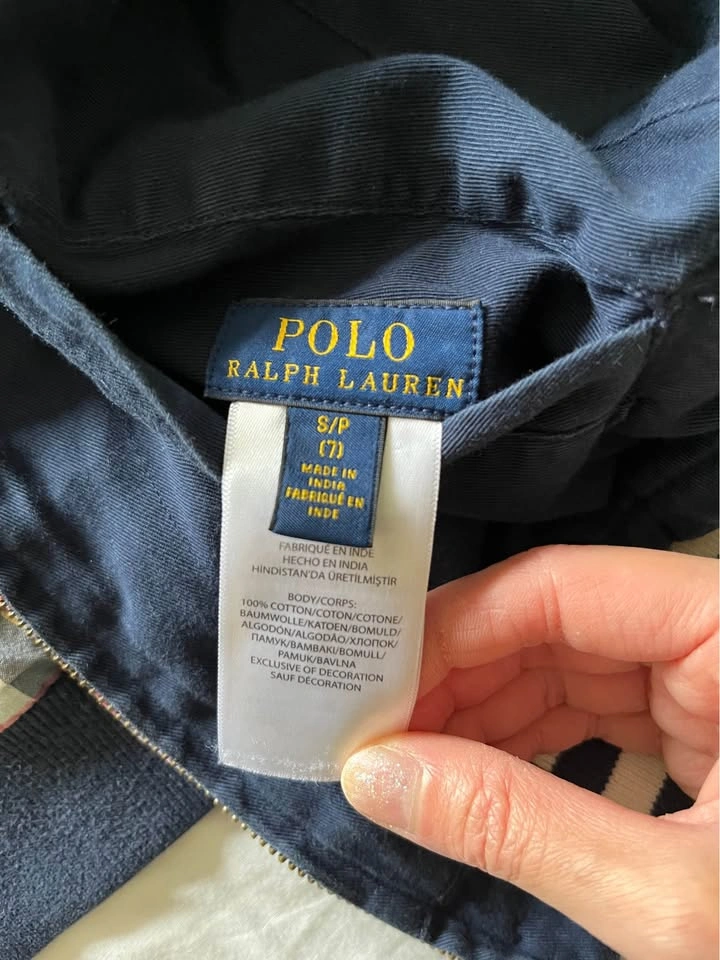 Polo Ralph Lauren Reversible Bomber Jacket KIDS size 7 - photo 4