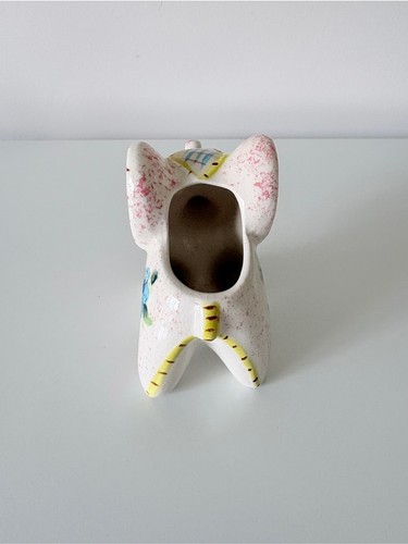 Vintage Small Elephant Planter Vase Ceramic Mid Century - photo 4