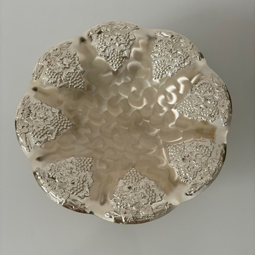 Vintage Silver Plated Footed Fruit Centerpiece Bowl Quist - photo 2