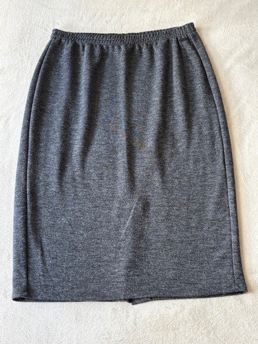 ROOTS Gray Knee-length Knit Skirt Medium - photo 2