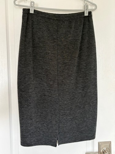 ROOTS Gray Knee-length Knit Skirt Medium - photo 5