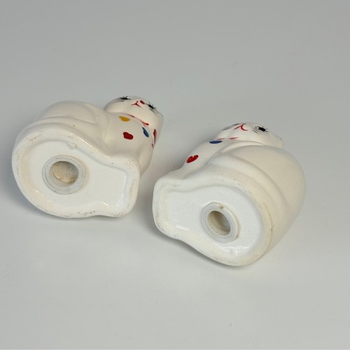 1980s Ron Gordon Designs Vintage Porcelain Cats Salt & Pepper Sh - photo 4