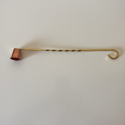 Vintage Brass and Copper Candle Snuffer Twist - photo 2