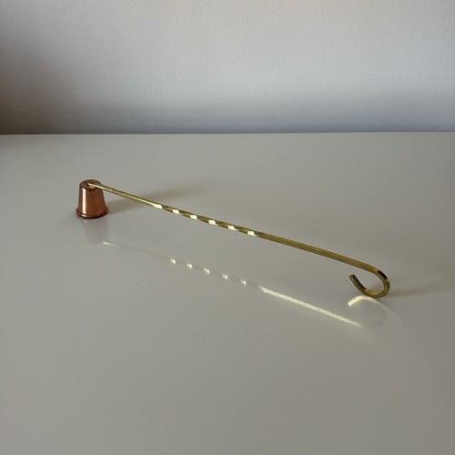 Vintage Brass and Copper Candle Snuffer Twist - photo 3