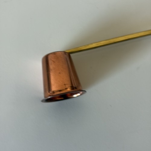 Vintage Brass and Copper Candle Snuffer Twist - photo 5