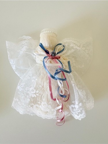 Vintage Lace Handmade Angels Christmas Angels Grandmacore - photo 3