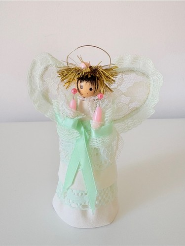 Vintage Lace Handmade Angels Christmas Angels Grandmacore - photo 4