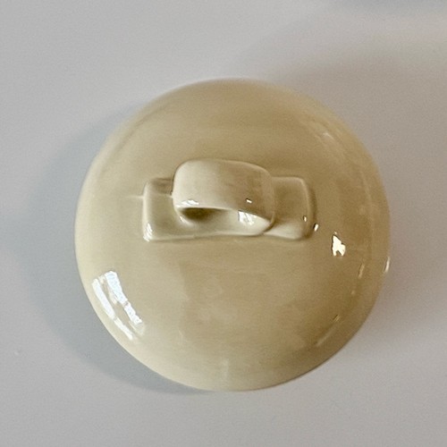 Vintage Daisy & Wheat Vitrex Ceramic Pedestal Sugar Bowl with Li - photo 4