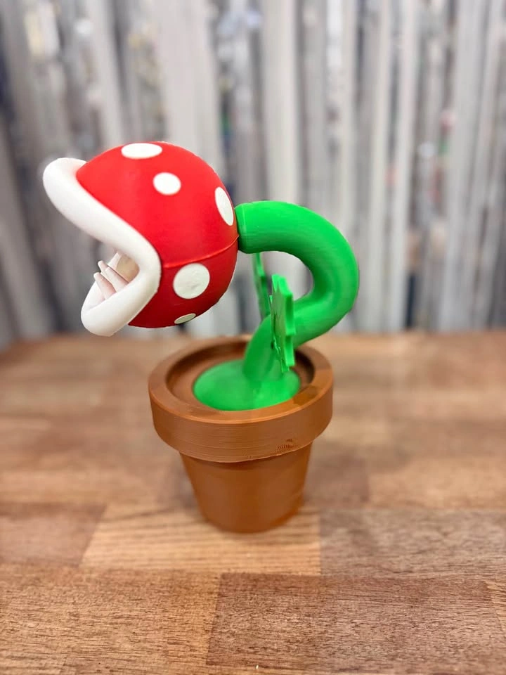 Super Mario Piranha Plant Figure