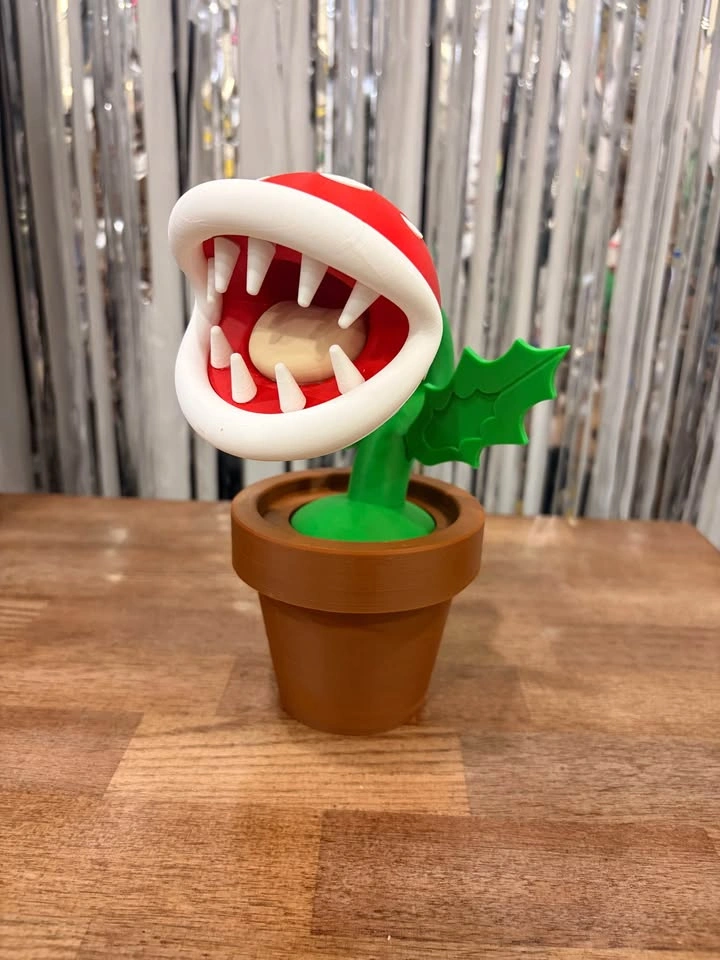 Super Mario Piranha Plant Figure - photo 2