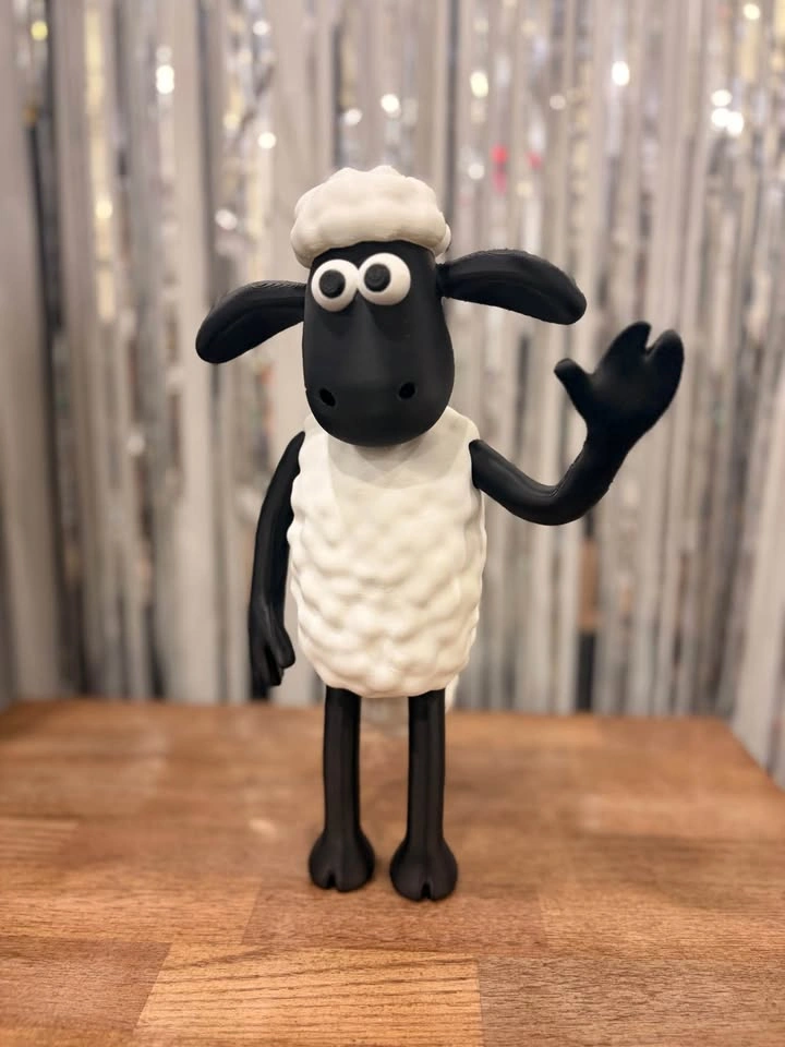 Shaun the Sheep 3D Printed Figure - photo 2