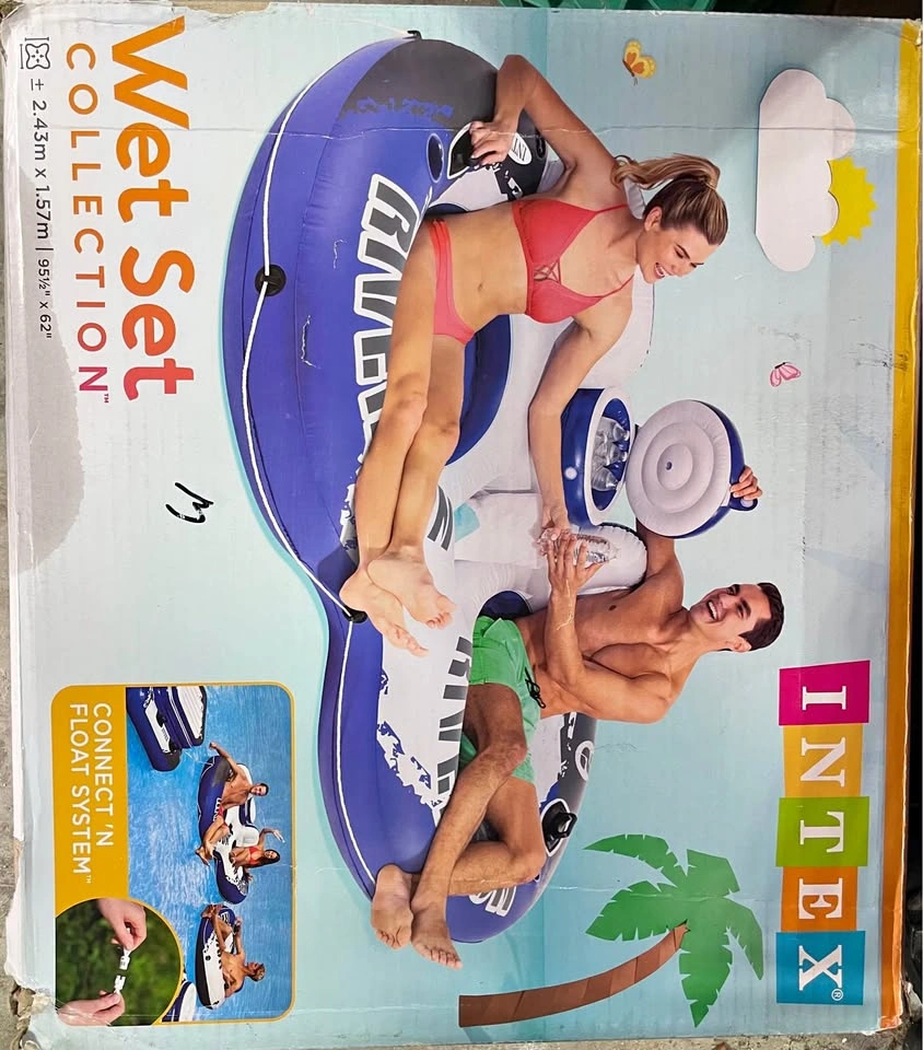 Intex Wet Set Connect 'N Float Inflatable Tube