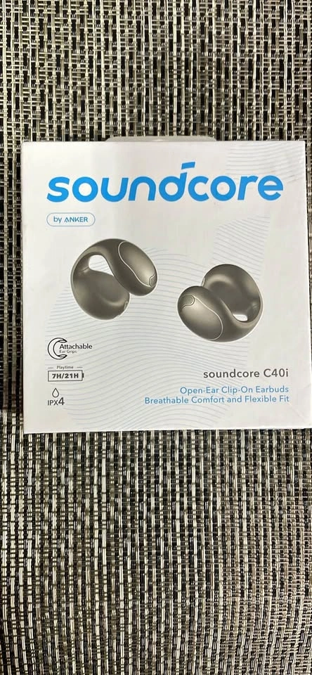 Soundcore by Anker C40i Open-Ear Clip-On Earbuds Brand new seale