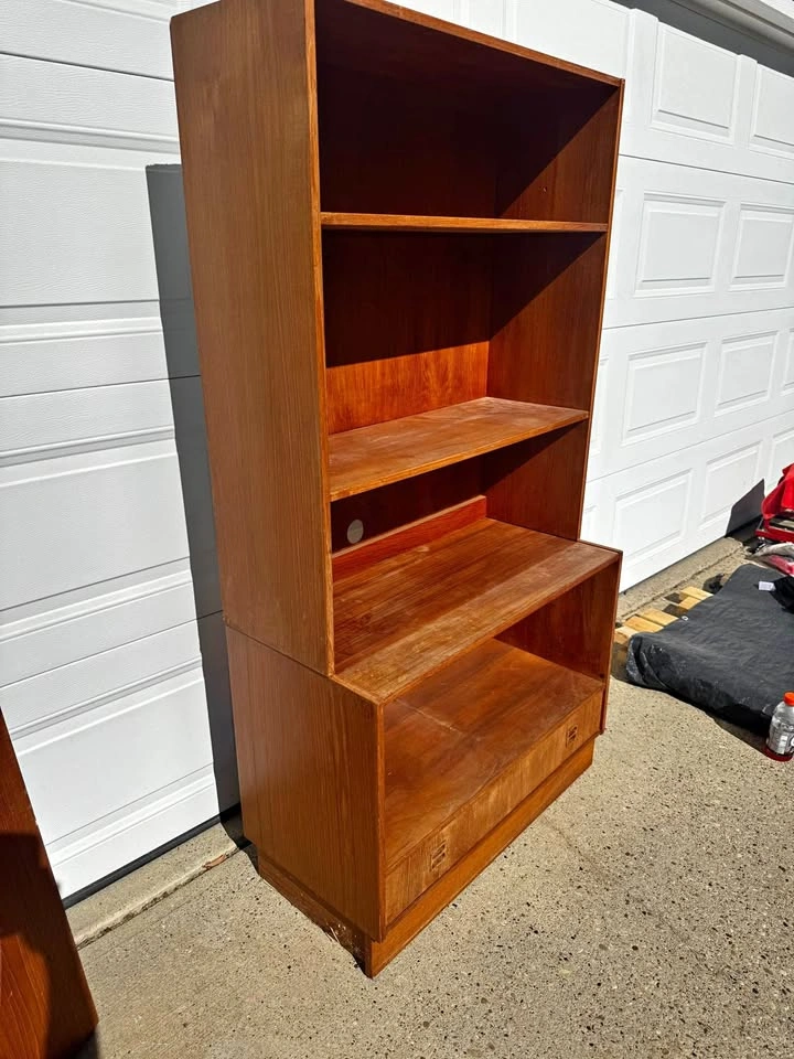 Mid Century Modern Danish Teak Cabinet by Mobler