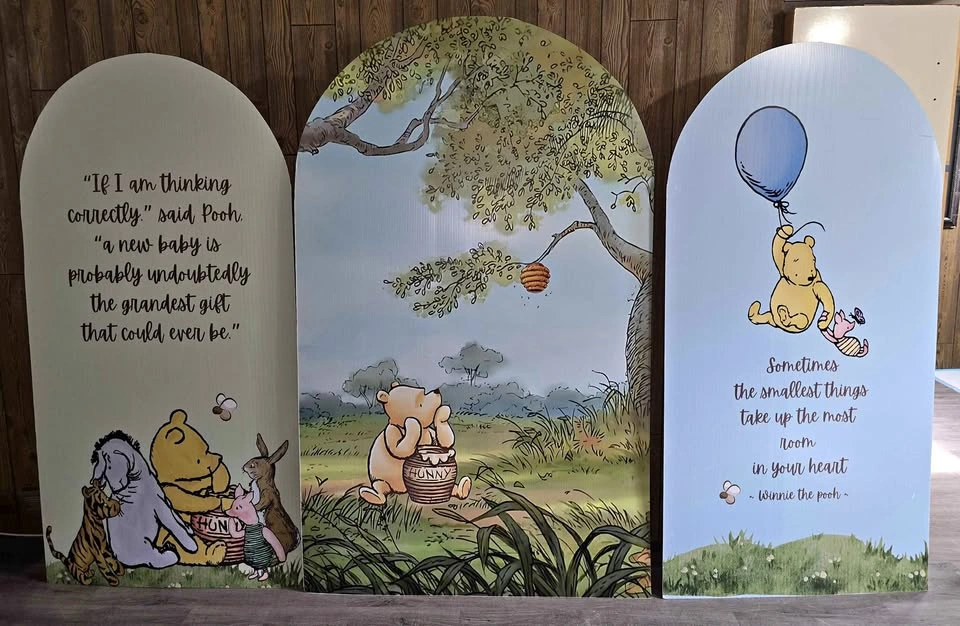 Winnie the Pooh Baby Shower Decor Set