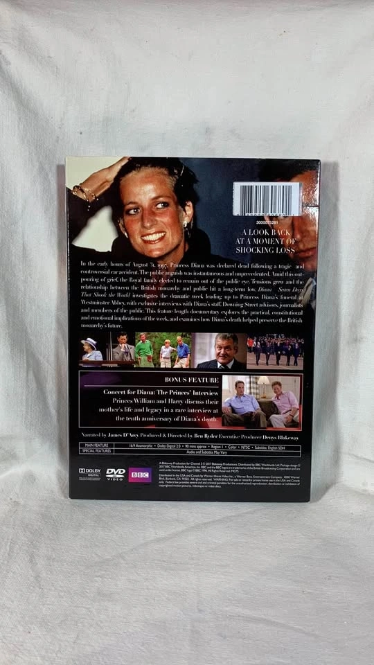 Diana: Seven Days That Shook the World - DVD *sealed* - photo 2