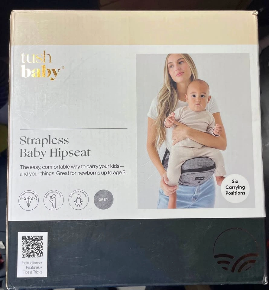 Tushbaby Strapless Baby Hipseat