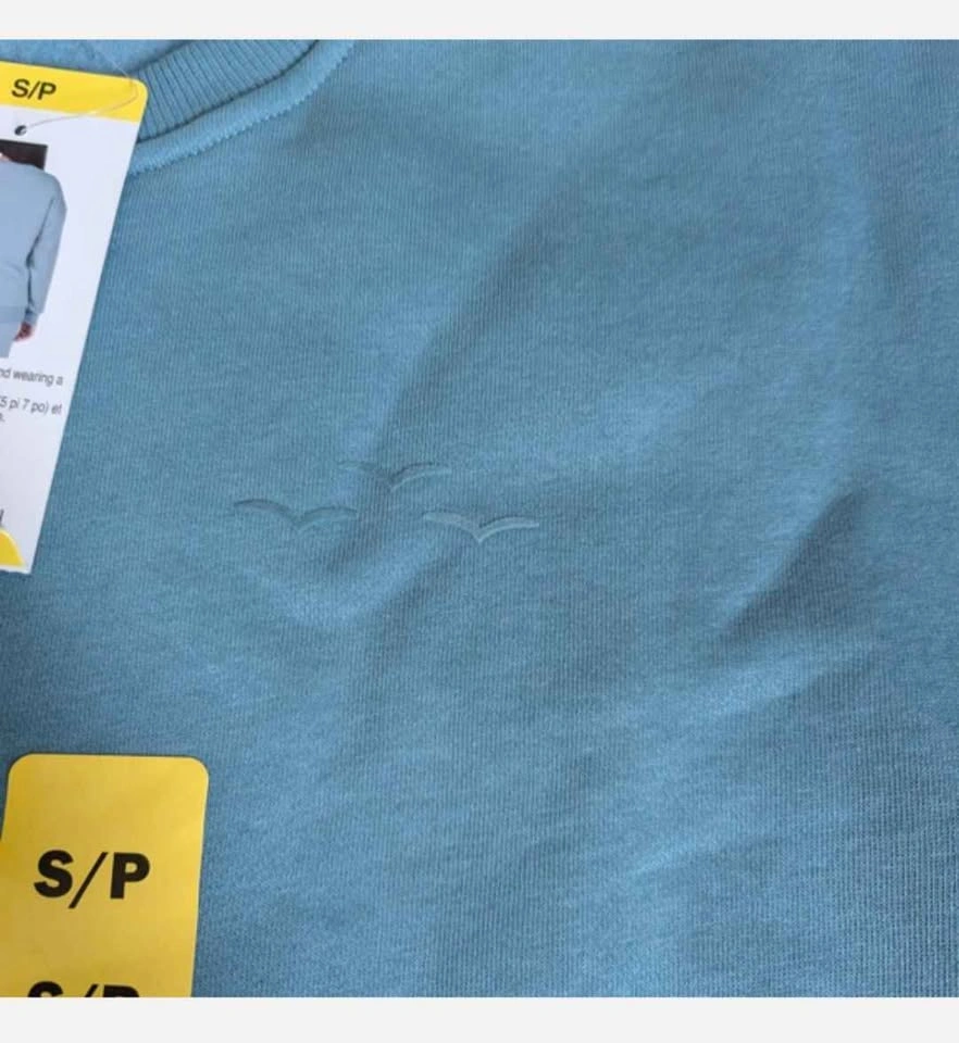 🏈BNWT Lazypants Teal Crewneck Sweatshirt for women - photo 2