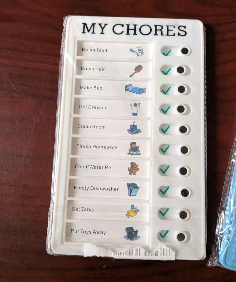 🏈Brand New 2-Pack Kids Chore Chart and To-Do List - photo 2