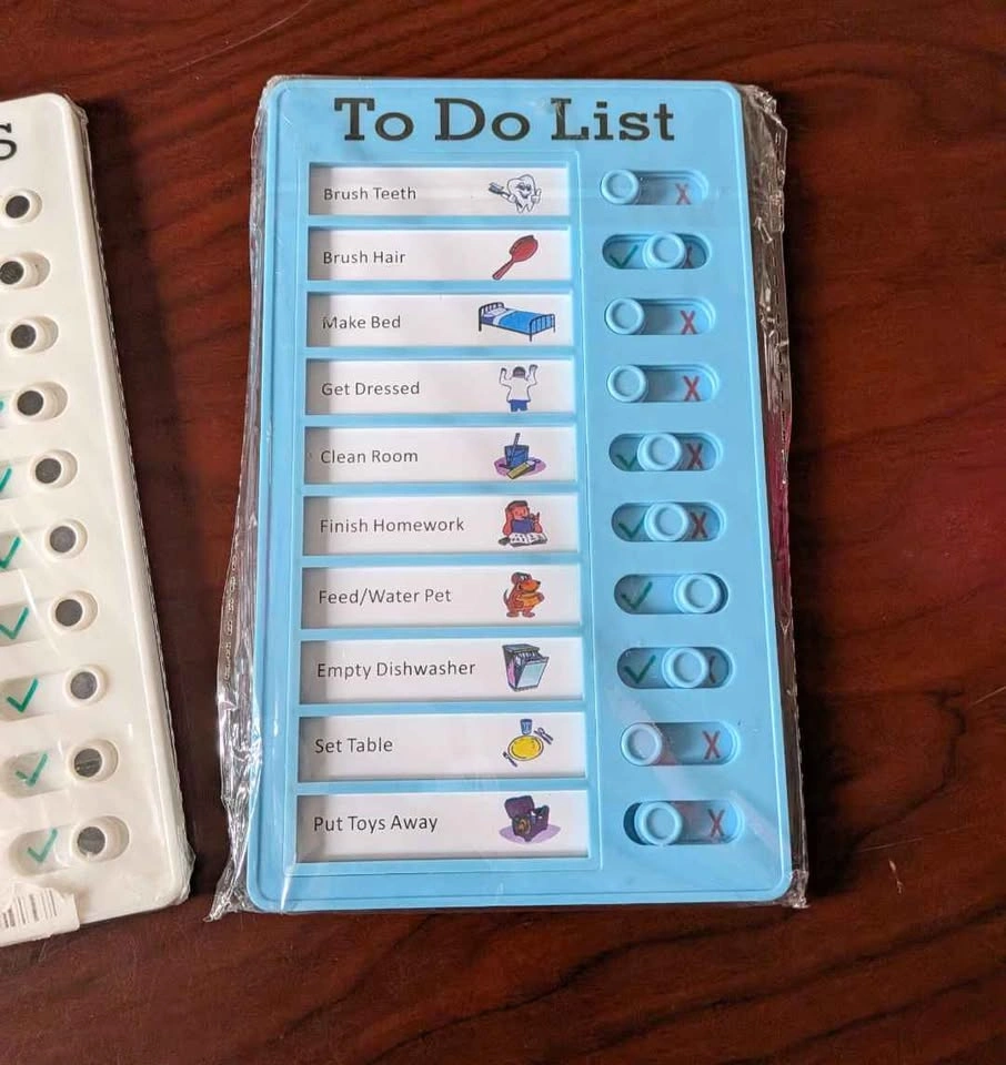 🏈Brand New 2-Pack Kids Chore Chart and To-Do List - photo 3