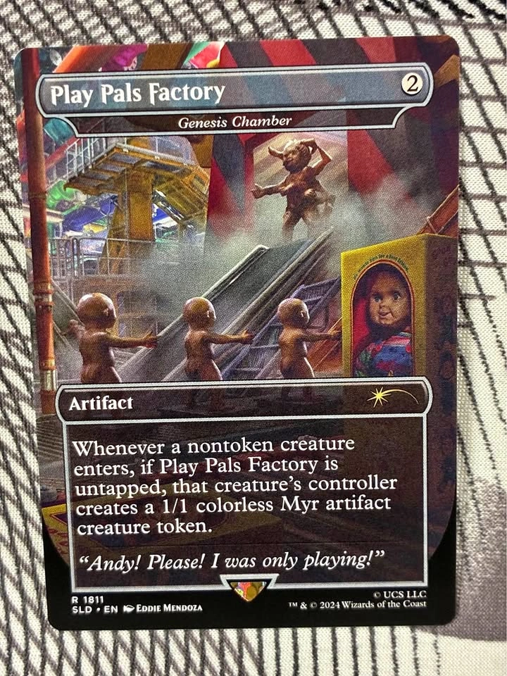 Play Pals Factory MTG Secret Lair Card