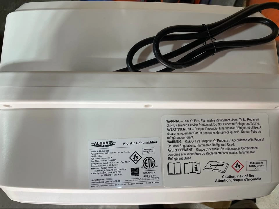 AlorAir Dehumidifier Helios D35 - photo 5
